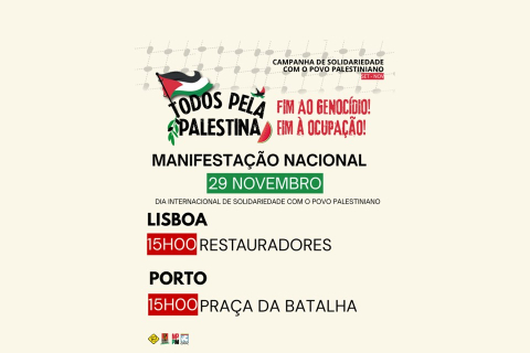 Manifs Nacionais 29 Nov 2025