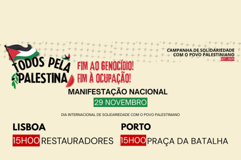 Manifs Nacionais 29 Nov 2025