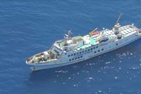 Navio Conscience da Freedom Flotilla Coalition