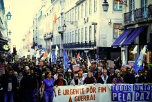Manifestação Todos Juntos pela Paz Lisboa 18 Jan 2025