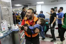 Gaza 2023 - Ataque israelita ao Hospital Árabe Al Ahli causa 500 mortos e milhares de feridos