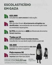 Escolasticídio em Gaza