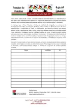 Petição boicote produtos colonatos