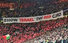 Show Israel a red card